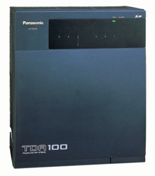 Panasonic Bussiness KX-TDA100 Conmutador PBX Compacto Híbrido Digital IP