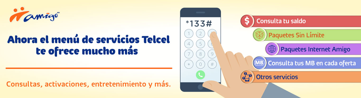 Ahora el menú de servicios Telcel te ofrece mucho más