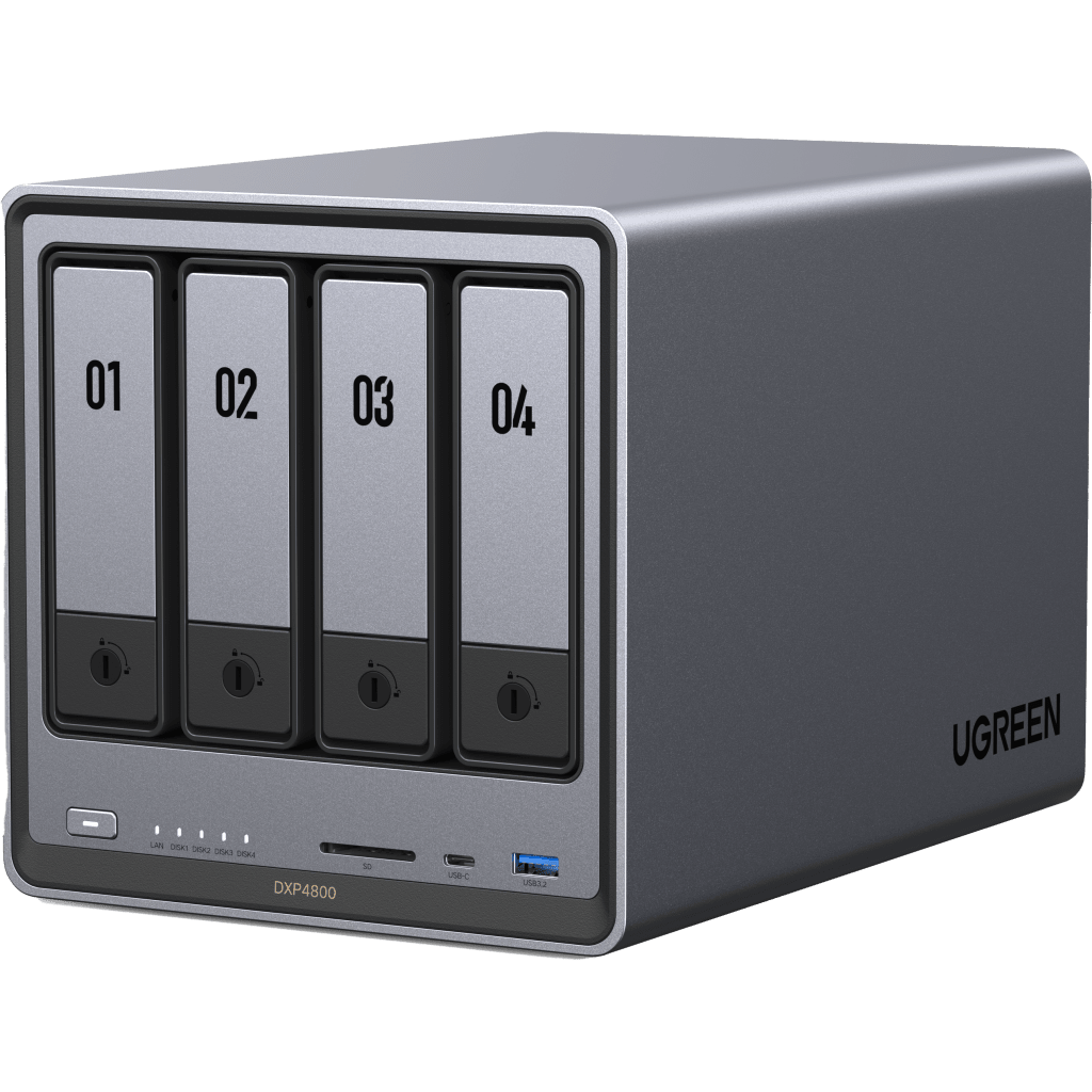 DXP4800 Plus NASync NAS UGREEN Sistema Almacenamiento de Red Network Attached Storage - CASTelecom