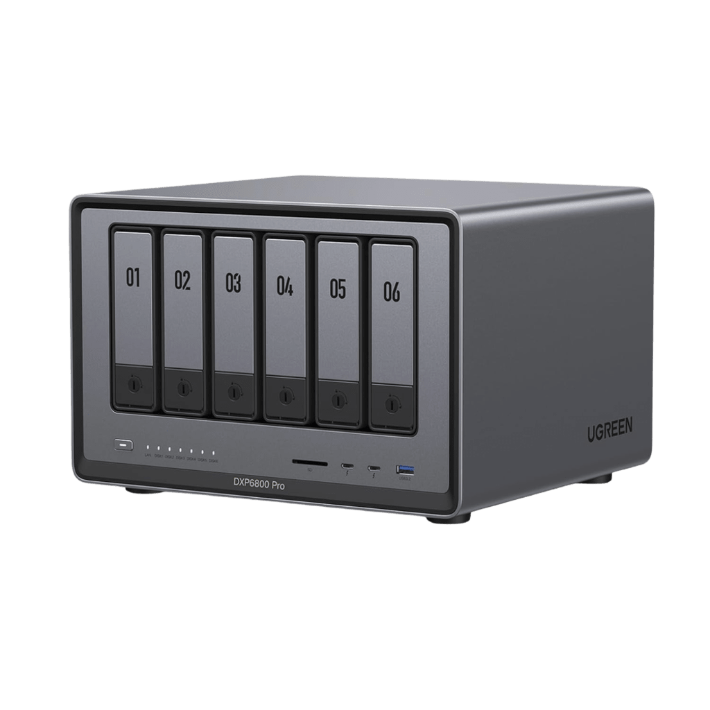 DXP6800 Pro NASync NAS UGREEN Sistema Almacenamiento de Red Network Attached Storage - CASTelecom