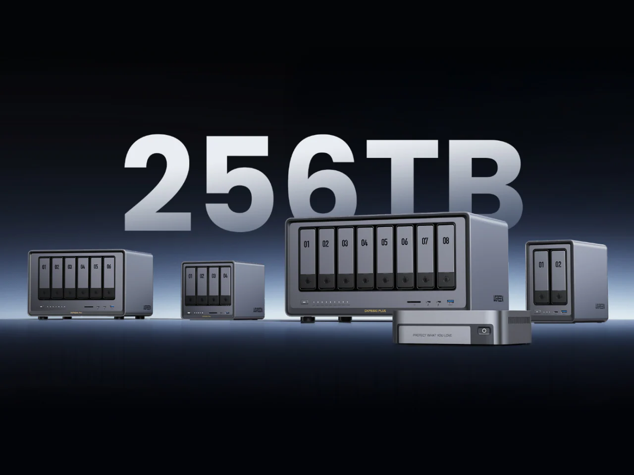 NASync NAS UGREEN Sistema Almacenamiento de Red Network Attached Storage Almacenamiento que escala de 60TB a 256TB - CASTelecom