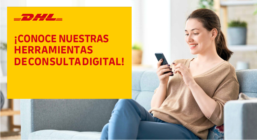 DHL Conoce Nuestras Herramientas de Consulta Digital para Whatspp y Messenger Facebook