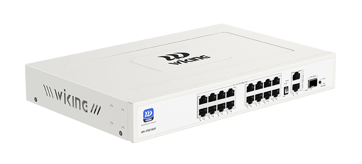 WK-PS206 Wiking Switch PoE No Administrable con Precio Optimizado para CCTV, VoIP y Switching de 4 y 2 UPlink RJ45 - CASTelecom
