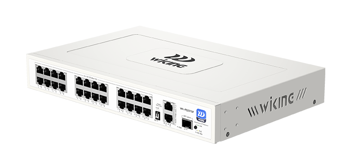 WK-PS206 Wiking Switch PoE No Administrable con Precio Optimizado para CCTV, VoIP y Switching de 4 y 2 UPlink RJ45 - CASTelecom