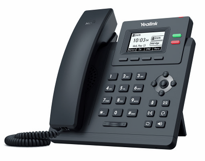 Yealink T31G Teléfono IP SIP Empresarial Giga con 2 Líneas SIP, Conferencia de hasta 5 Participantes, Pantalla LCD gráfica de 2.3 pulgadas 132x64 píxeles, Doble Puerto Gigabyte Ethernet 10/100/1000 Mbps con PoE, Tecnología de filtrado de ruido inteligente, Compatibilidad con auriculares inalámbricos EHS35 - CASTelecom