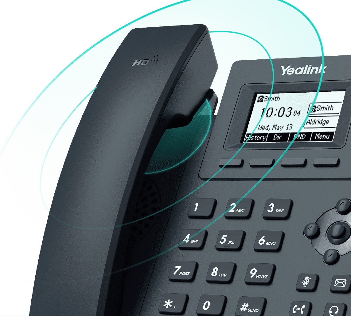 Yealink T31P Teléfono IP SIP Empresarial Audio HD superior, Mejor comunicación. La serie T3 de Yealink proporciona comunicaciones sin distracciones con tecnología de filtrado de ruido inteligente líder en la industria, que brinda una excelente calidad de sonido sin ruidos extraños y permite conversaciones fluidas. - Yealink.com - CASTelecom