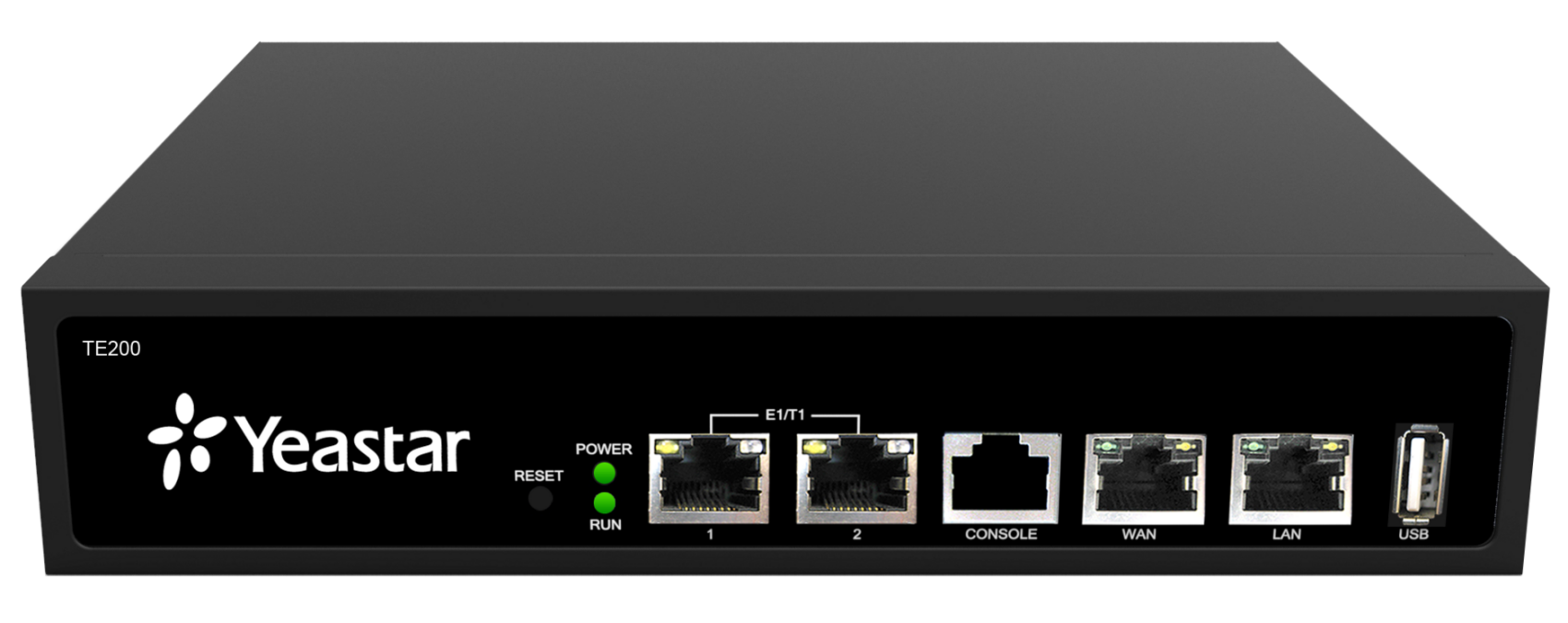 Yeastar Equipos TE200 Gateway de 2 Puertos VoIP SIP a E1 T1 y E1 T1 a VoIP SIP RFC3261 ISDN interface RJ48c RJ45 semalización PRI MFC R2 SS7 - CASTelecom